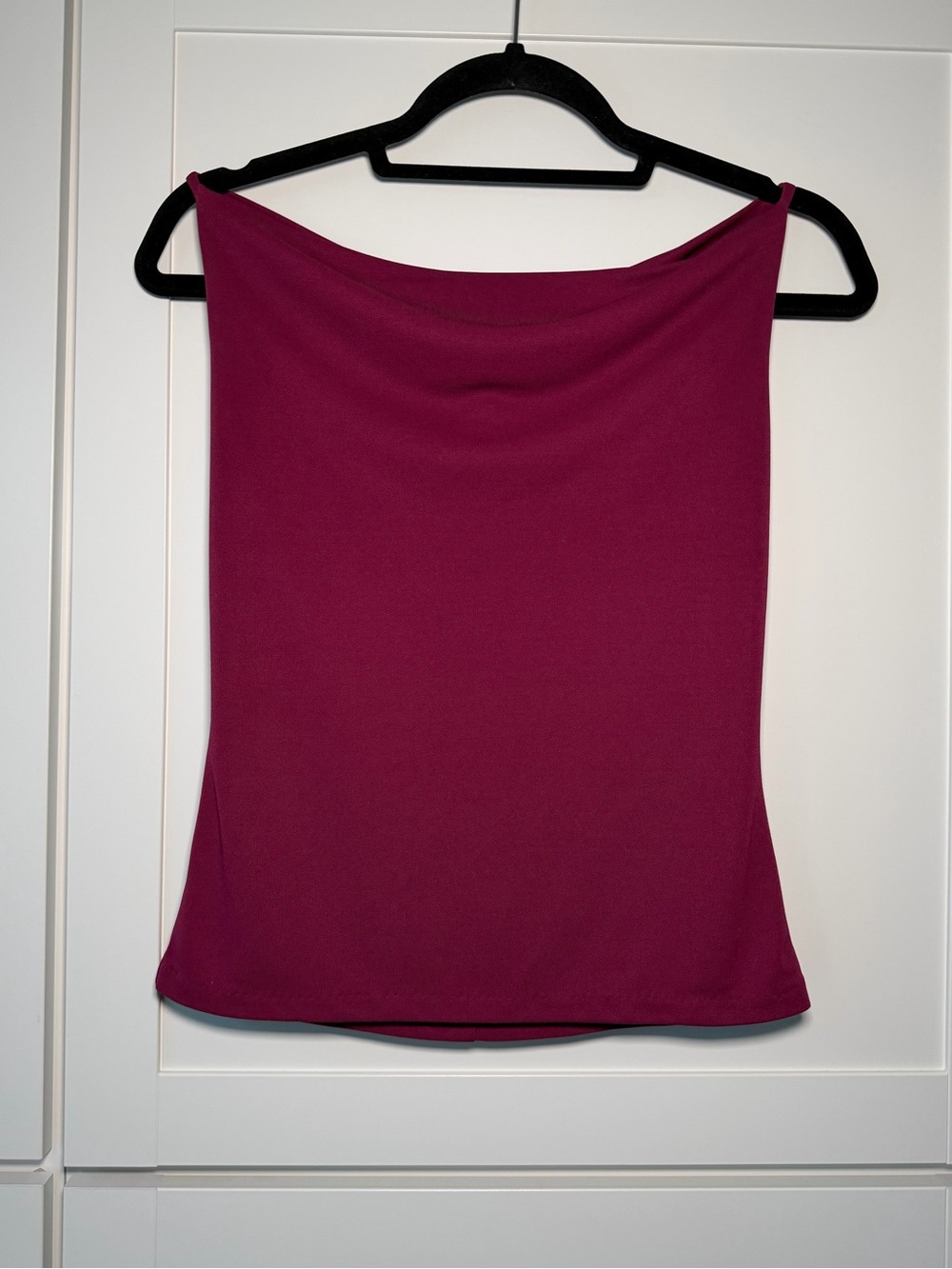 Vintage Esprit Cowl Neck Stretchy Cropped Tank Top Party Fairy Grunge Y2K 90’s